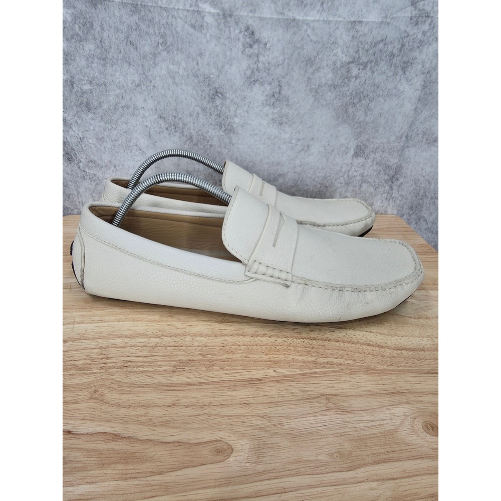 Unlisted Kenneth Cole Hope Remains Driving Shoes Mens 12 M White Slip On Loafers